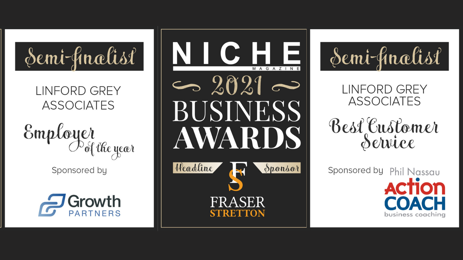 Niche Business Awards Semi-Finalists 2021